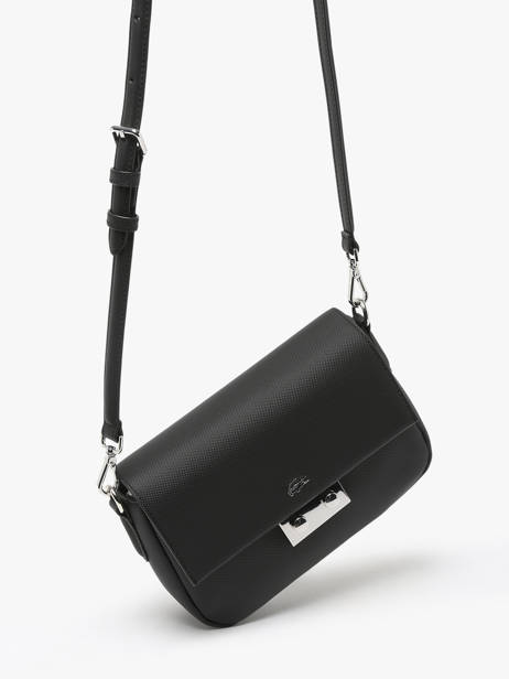 Cross Body Tas Daily City Lacoste Zwart daily city NF4757DZ ander zicht 2